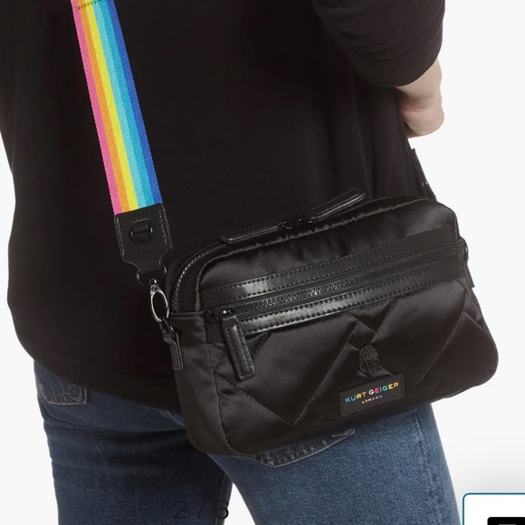 Kurt Geiger London Rainbow Crossbody Bag - Picture 3 of 16